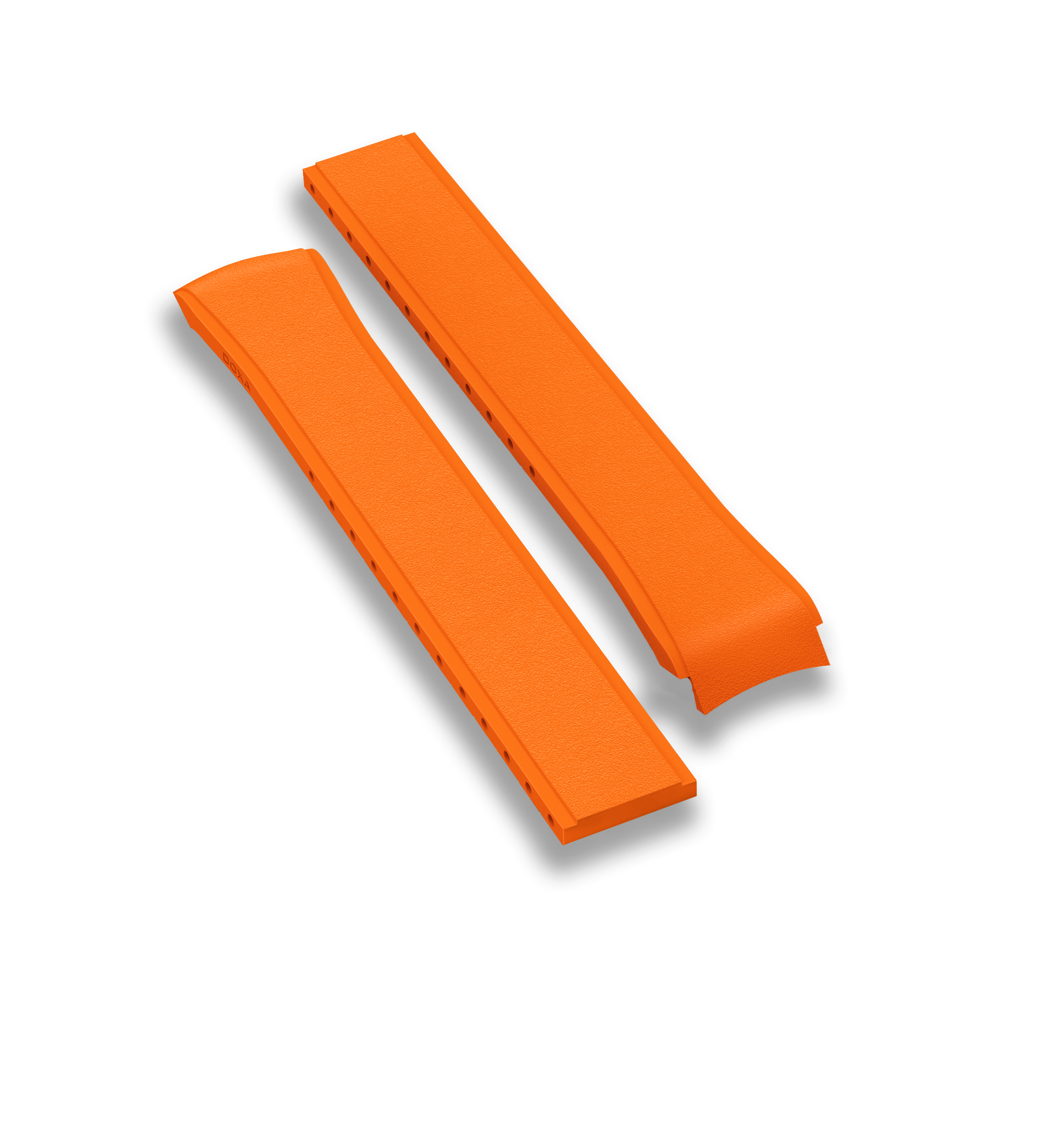Bracelet en caoutchouc, Orange