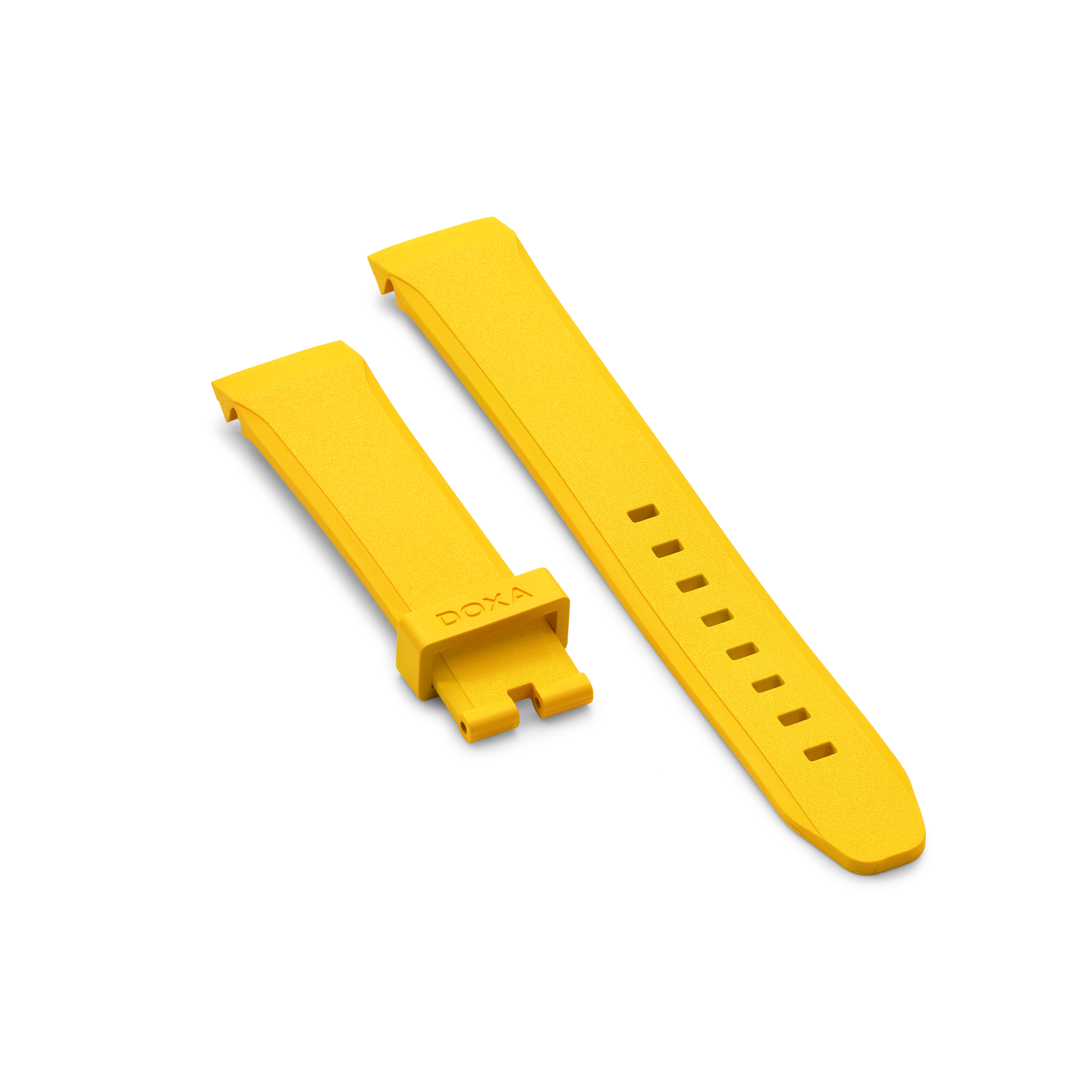 Bracelet en caoutchouc, Jaune