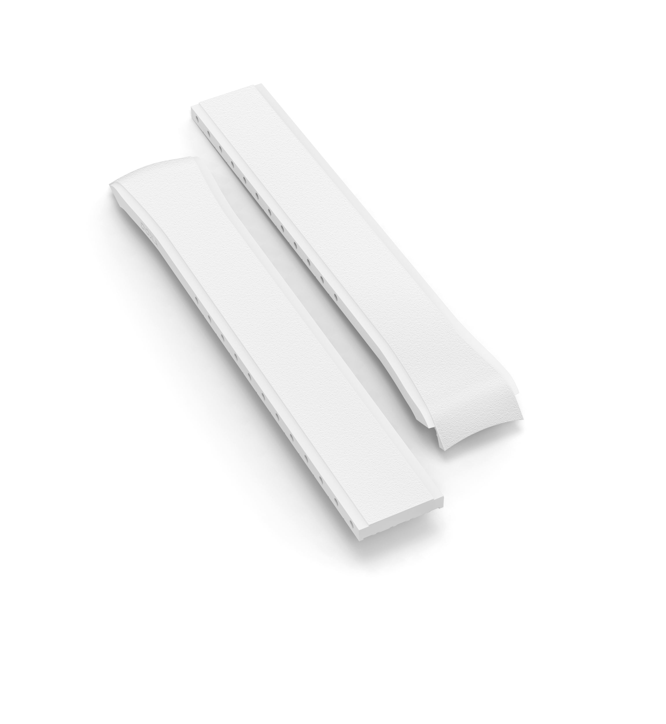 Bracelet en caoutchouc, Blanc