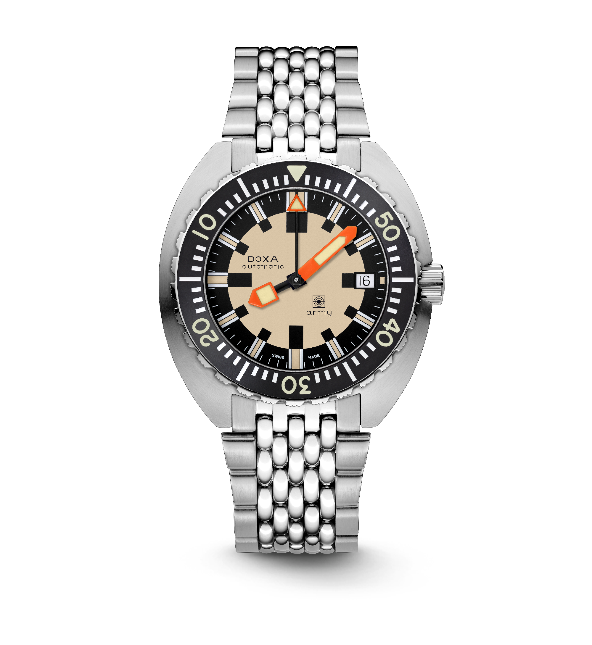 DOXA Army Lunette aus Edelstahl