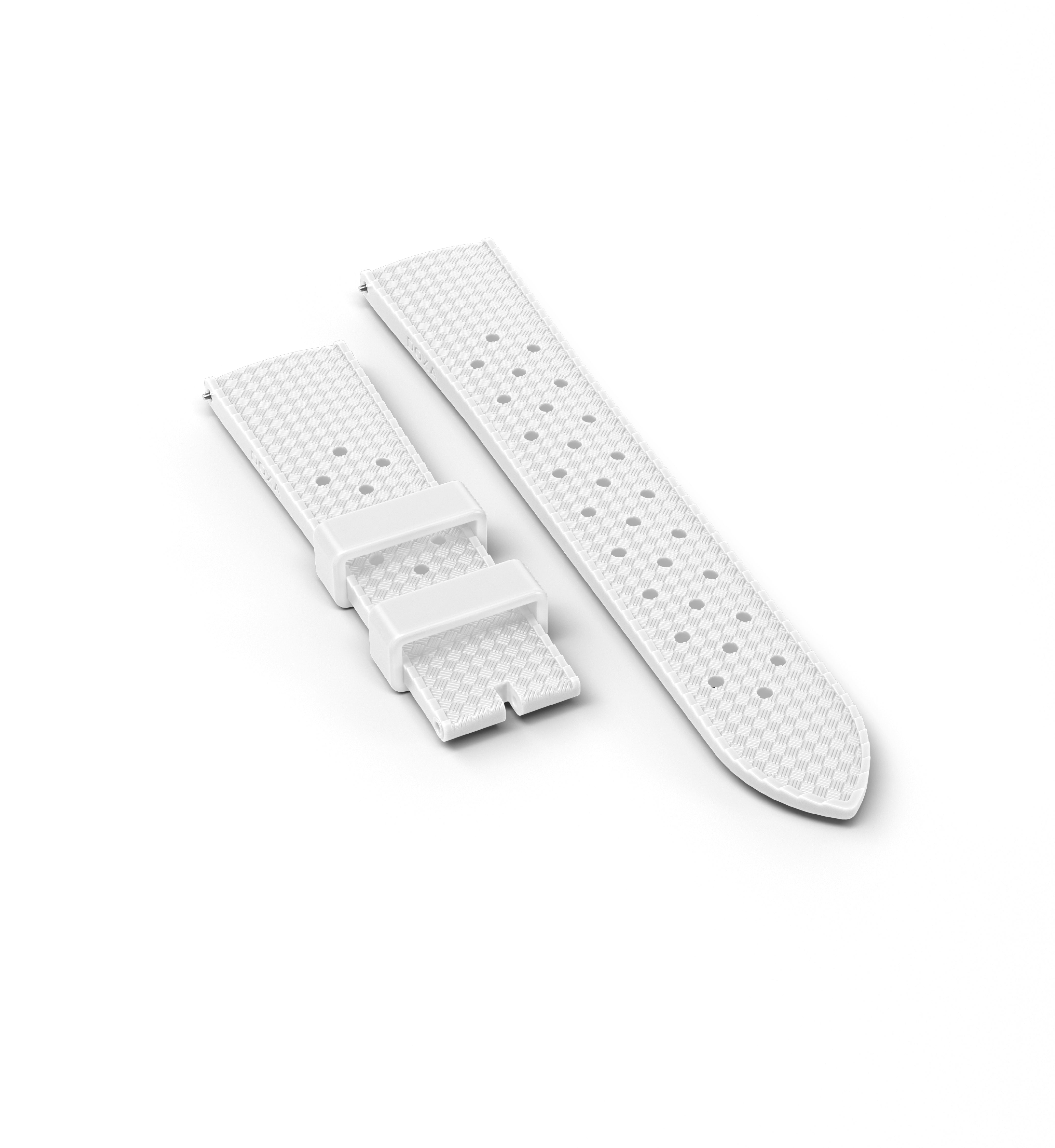 Bracelet Dive Flex en caoutchouc, Blanc 
