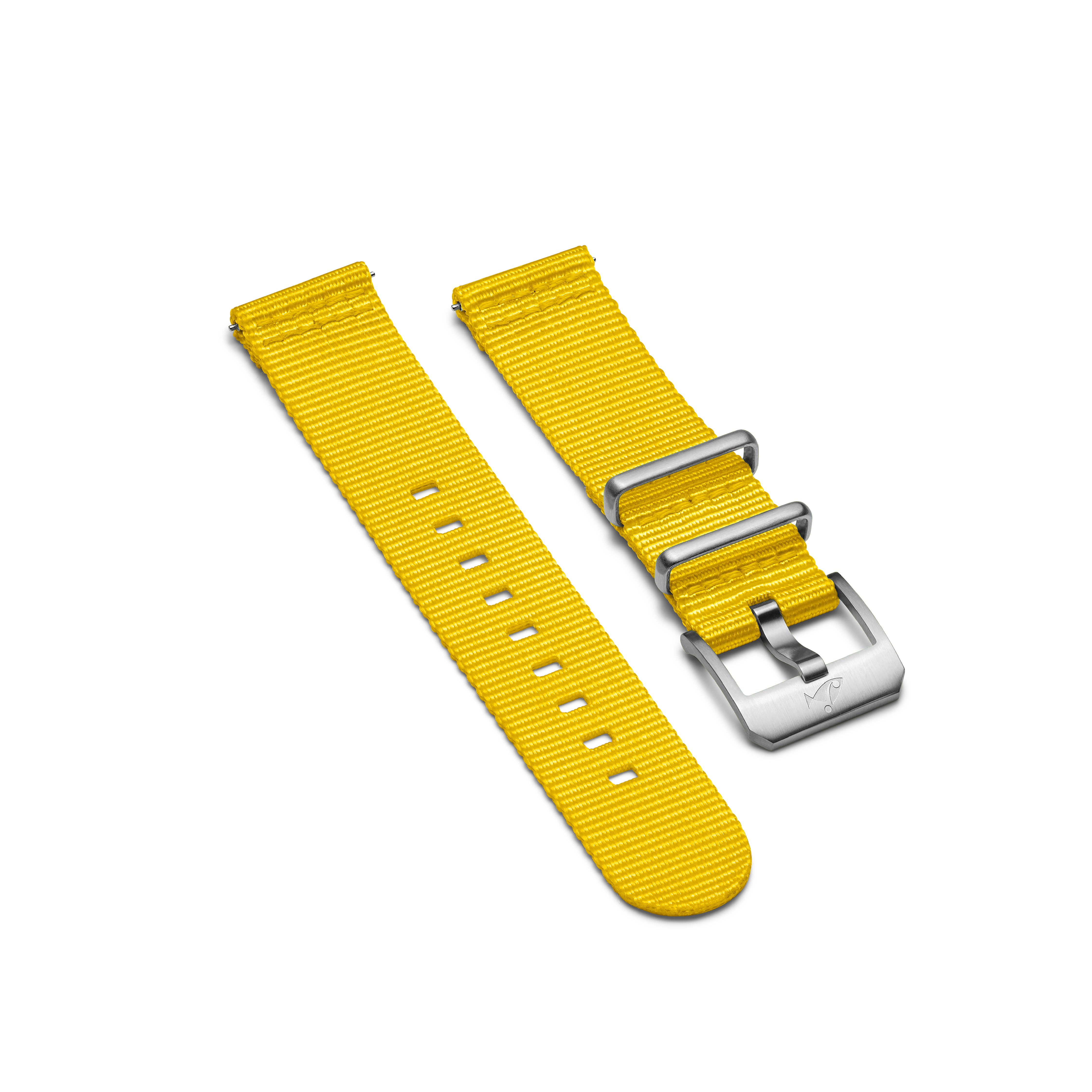NATO strap with pin buckle, Yellow